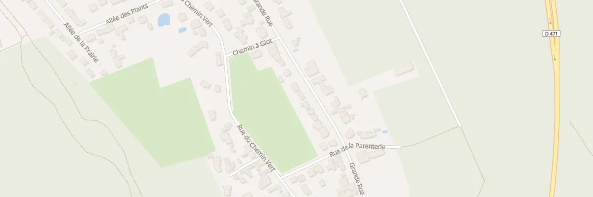 Plan du 86 Grande Rue à Pontcarré