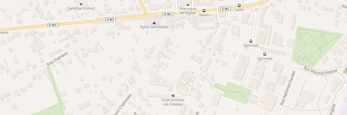 Plan du 9 Rue Henri Chaintreau à Villemandeur