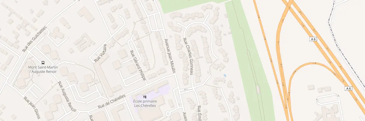 Plan du 11 Rue Charles Gonneau à Nemours