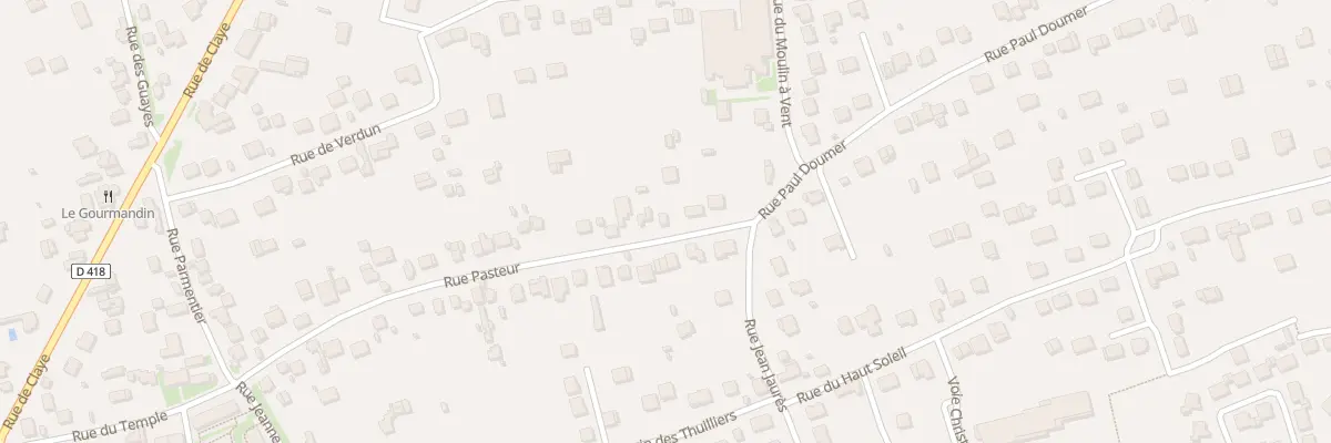 Plan du 57 Rue Pasteur à Thorigny-sur-Marne