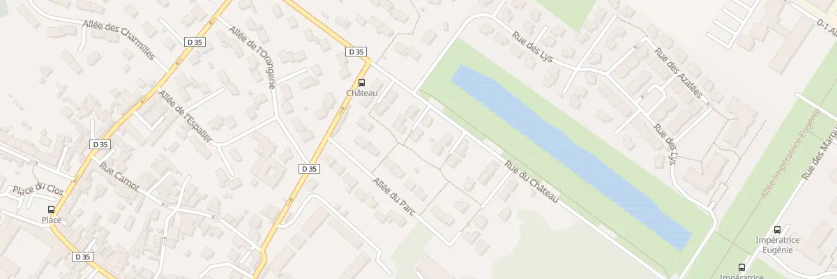 Plan du 13 Rue du Chateau à Ferrières-en-Brie