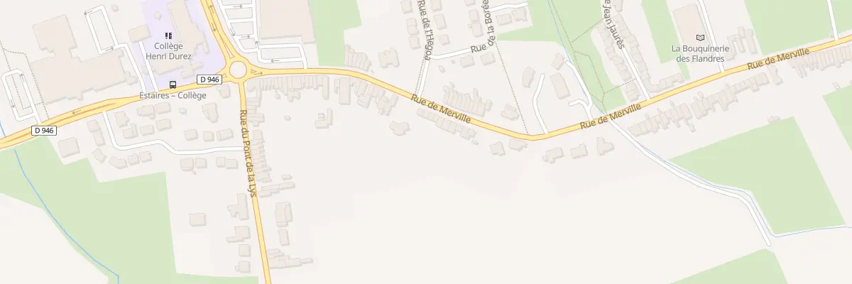 Plan du 217 Rue de Merville à Estaires