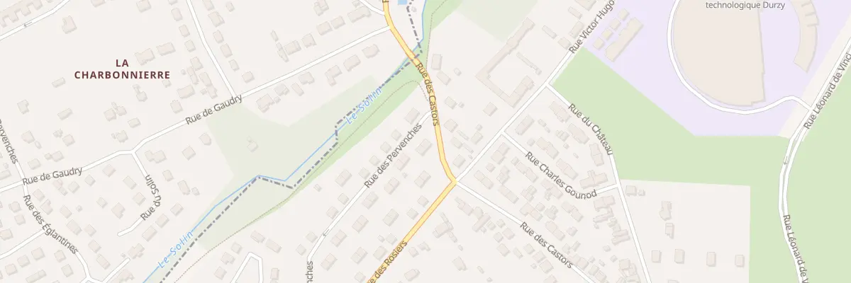 Plan du 28 Rue des Pervenches à Villemandeur
