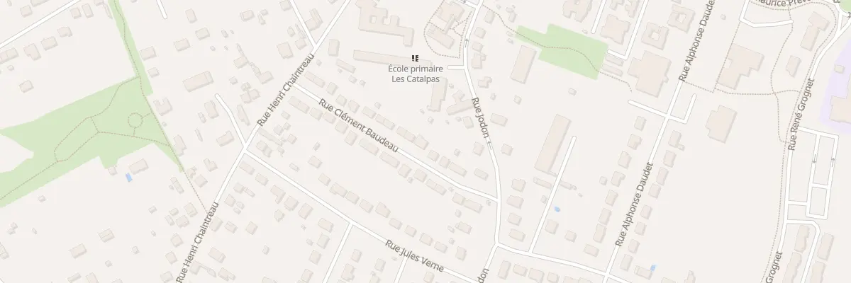 Plan du 10 Rue Clément Baudeau à Villemandeur