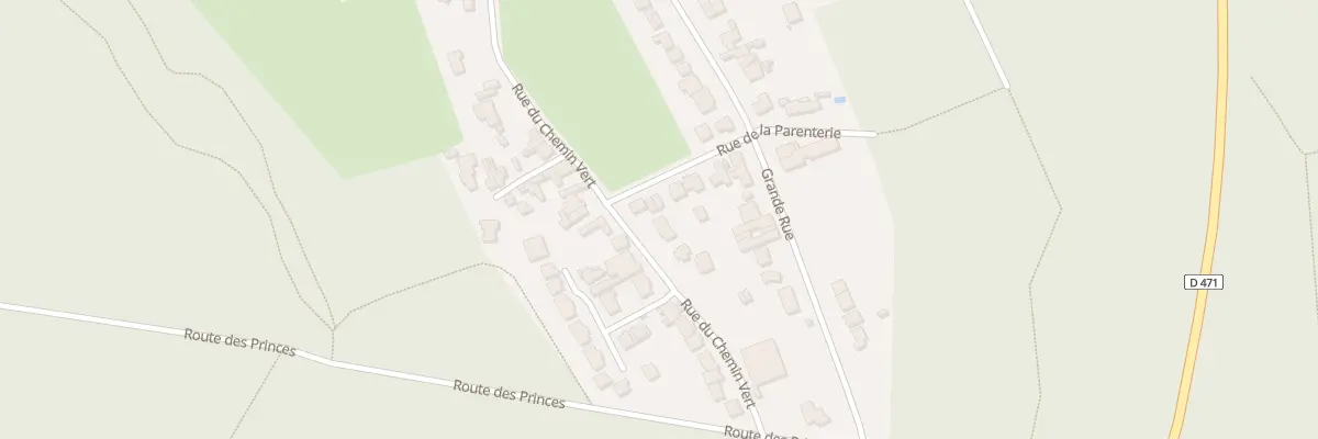 Plan du 37 Rue du Chemin Vert à Pontcarré