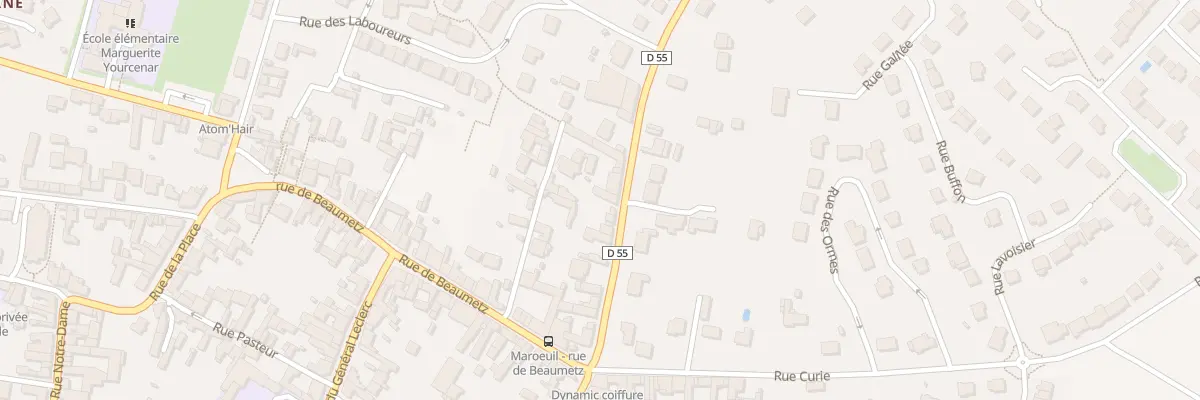 Plan du 123 Rue de Neuville à Marœuil