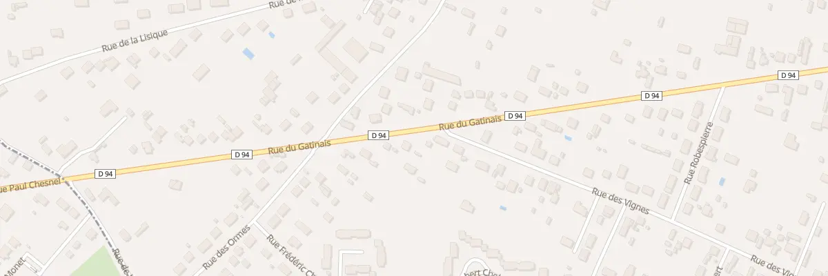 Plan du 55B Rue du Gâtinais à Châlette-sur-Loing