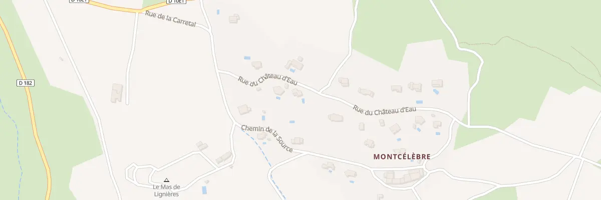 Plan de Montcelebre à Cesseras
