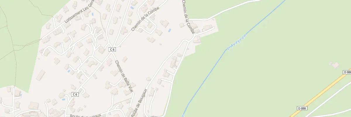 Plan du 165 Rte de Bougaux à Montrozier