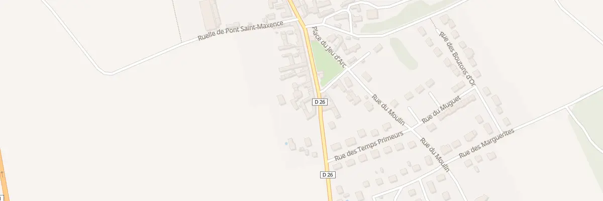 Plan du 48 Rue du Jeu d’Arc à Canly
