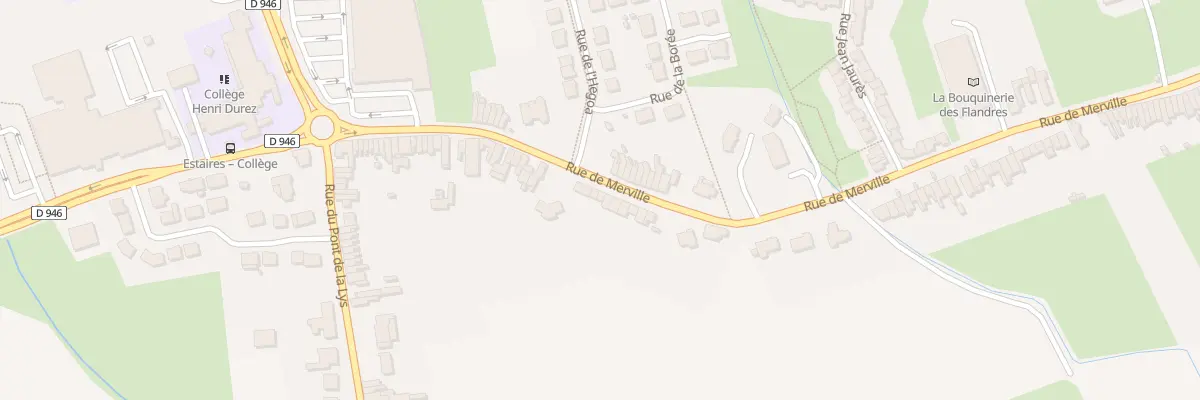Plan du 211 Rue de Merville à Estaires