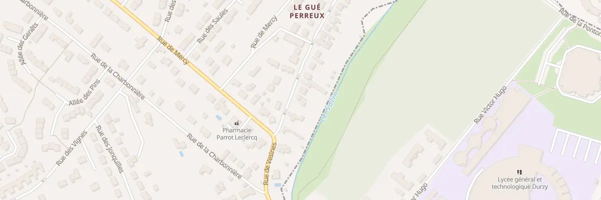 Plan du 176 Rue de Vésines à Pannes