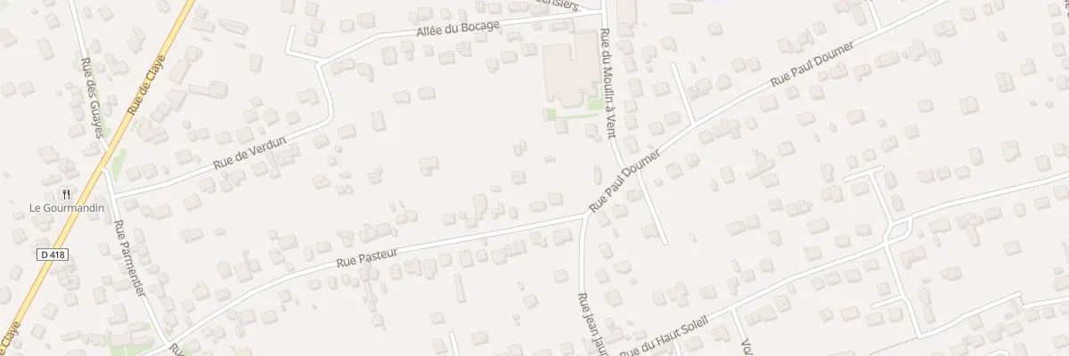 Plan du 61 Rue Pasteur à Thorigny-sur-Marne