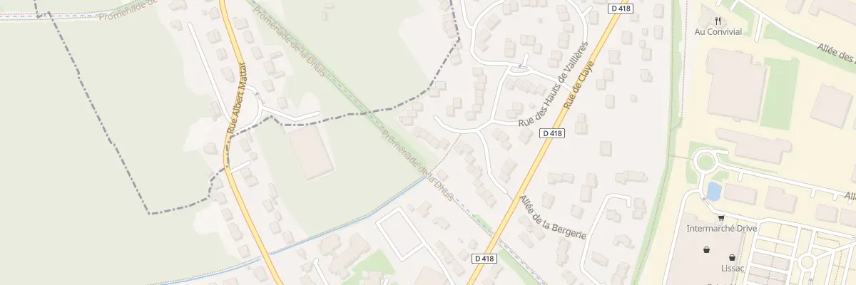 Plan du 39 Rue des Hauts de Vallières à Thorigny-sur-Marne