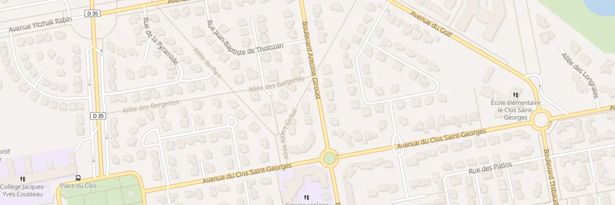 Plan du 12 Bd Antoine Giroust à Bussy-Saint-Georges