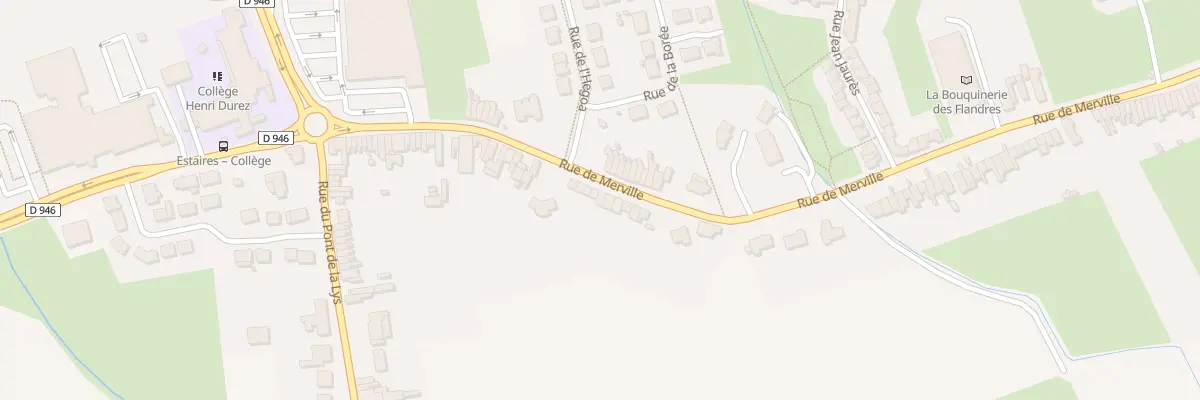 Plan du 209 Rue de Merville à Estaires