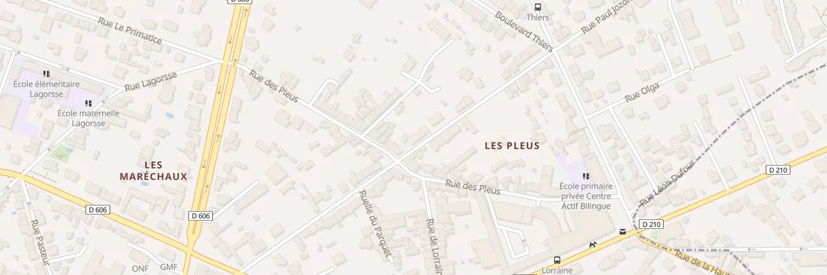 Plan du 37 Rue Paul Jozon à Fontainebleau