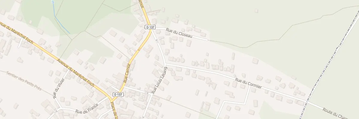 Plan du 7 Rue du Cormier à Bois-le-Roi