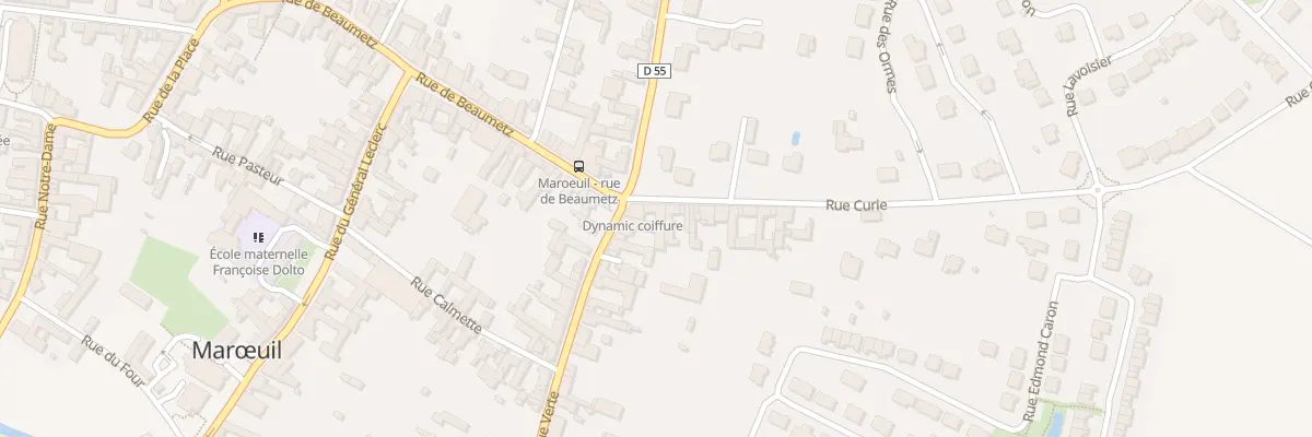 Plan du 16 Rue Curie à Marœuil
