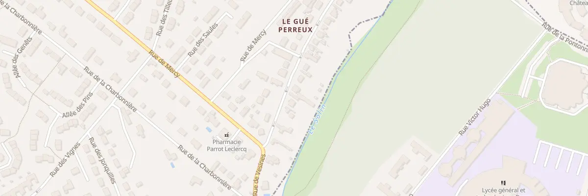 Plan du 202 Rue de Vésines à Pannes