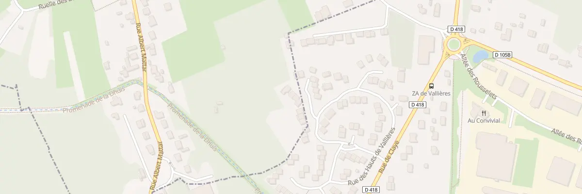Plan du 89 Rue Hauts de Vallieres à Thorigny-sur-Marne