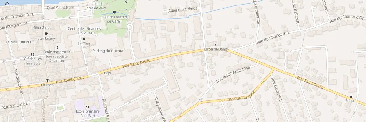 Plan du 61 Rue Saint-denis à Lagny-sur-Marne