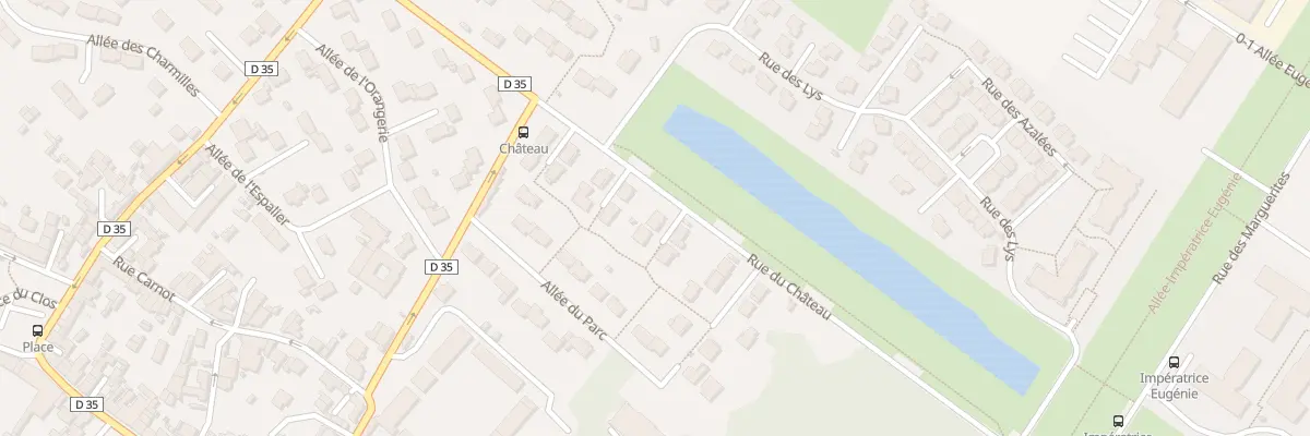 Plan du 11 Rue du Chateau à Ferrières-en-Brie