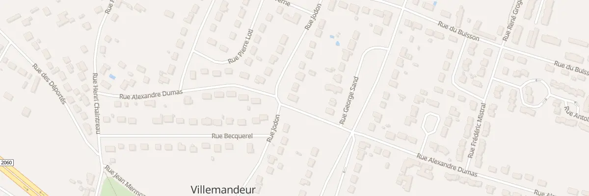 Plan du 55 Rue Jodon à Villemandeur