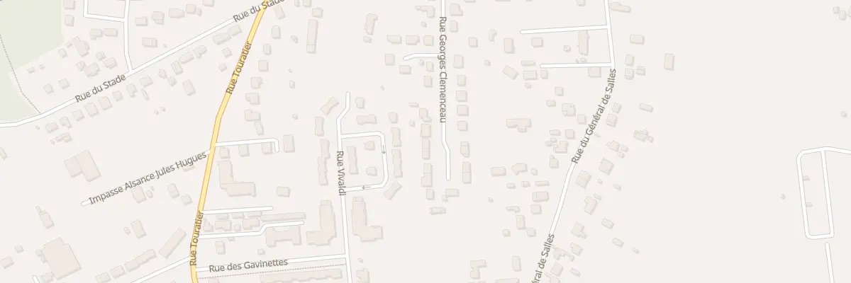 Plan du 26 Rue Georges Clémenceau à Villemandeur