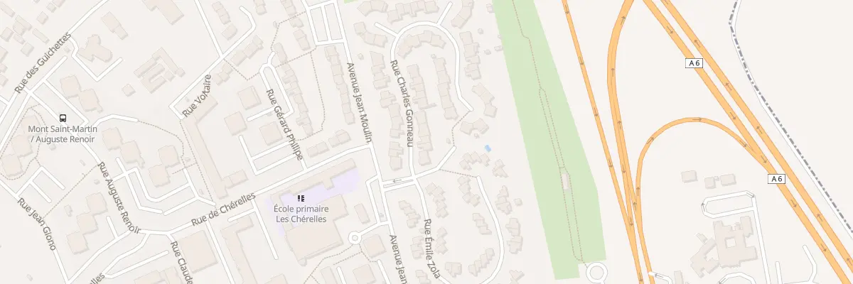 Plan du 6 Rue Charles Gonneau à Nemours