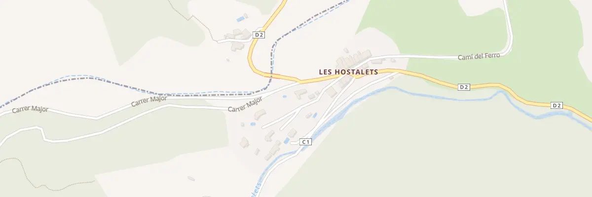 Plan du 70 Les Hostalets à Montauriol
