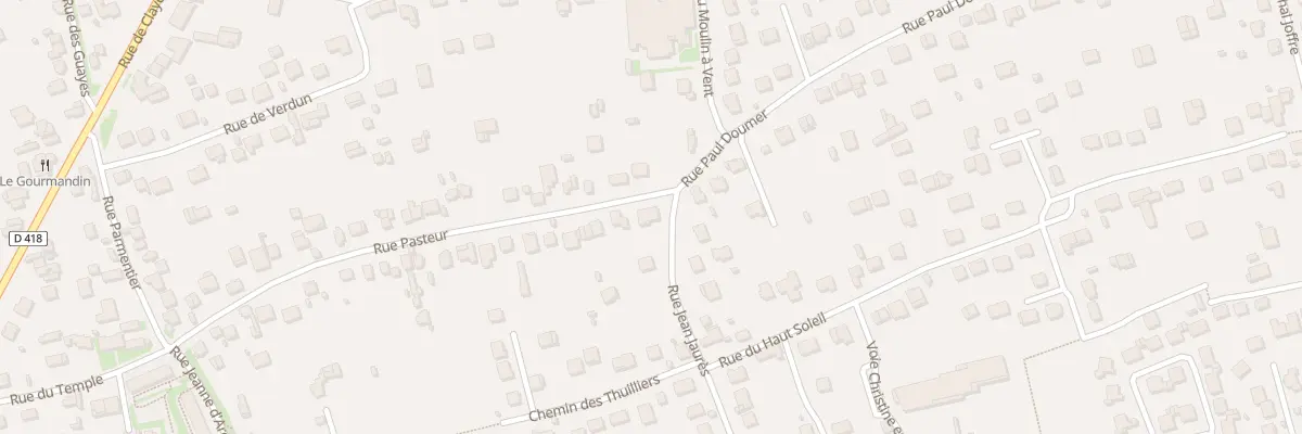 Plan du 52 Rue Pasteur à Thorigny-sur-Marne