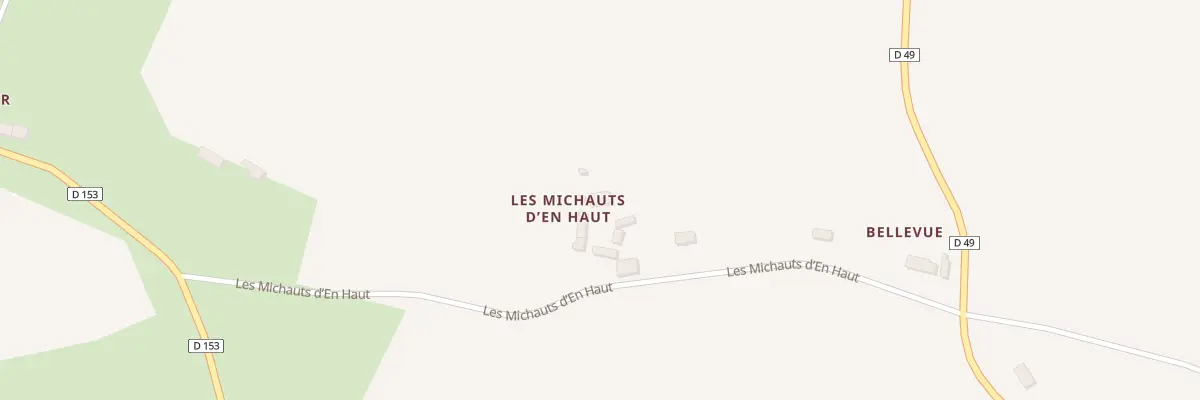 Plan du 5153 Les Michaux d’En Haut à Pierrefitte-ès-Bois