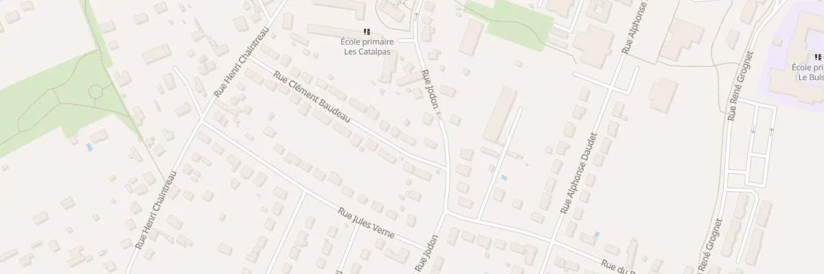 Plan du 4 Rue Clément Baudeau à Villemandeur