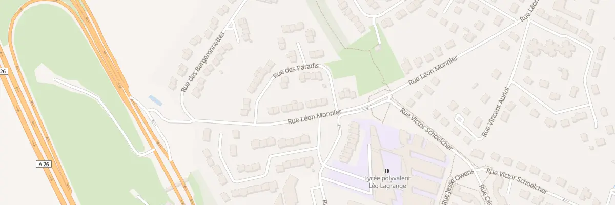 Plan du 78 Rue Léon Monnier à Bully-les-Mines