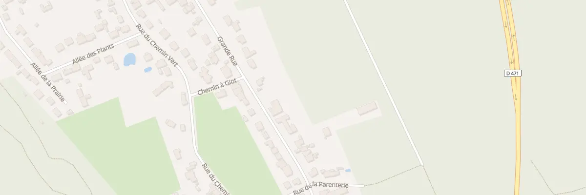 Plan du 109 Grande Rue à Pontcarré