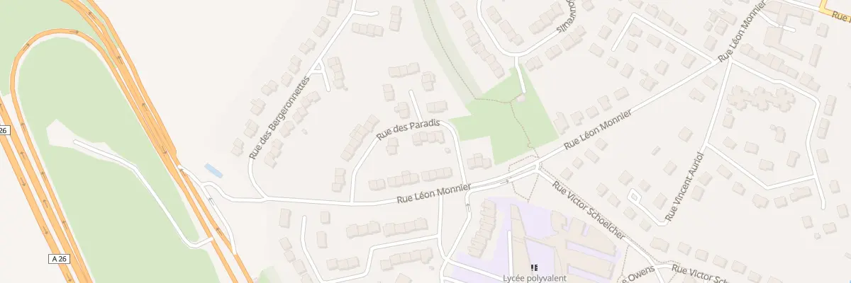 Plan du 5 Rue des Paradis à Bully-les-Mines