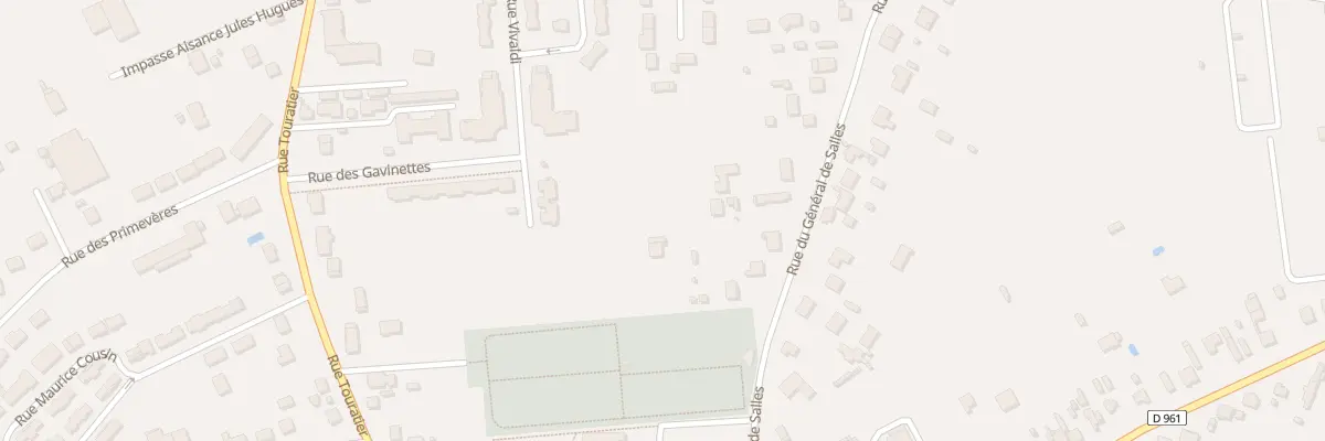 Plan du 13 Rue du Général de Salles à Villemandeur