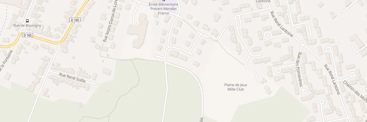 Plan du 14 Voie des Anciens Combattants à Aix-Noulette