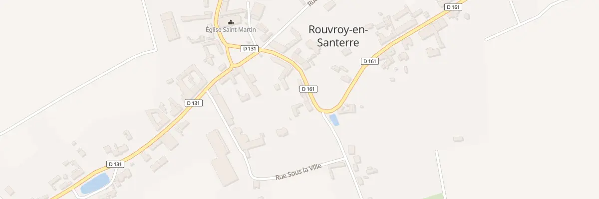 Plan du 109 Rue de l’Arbreau à Rouvroy-en-Santerre