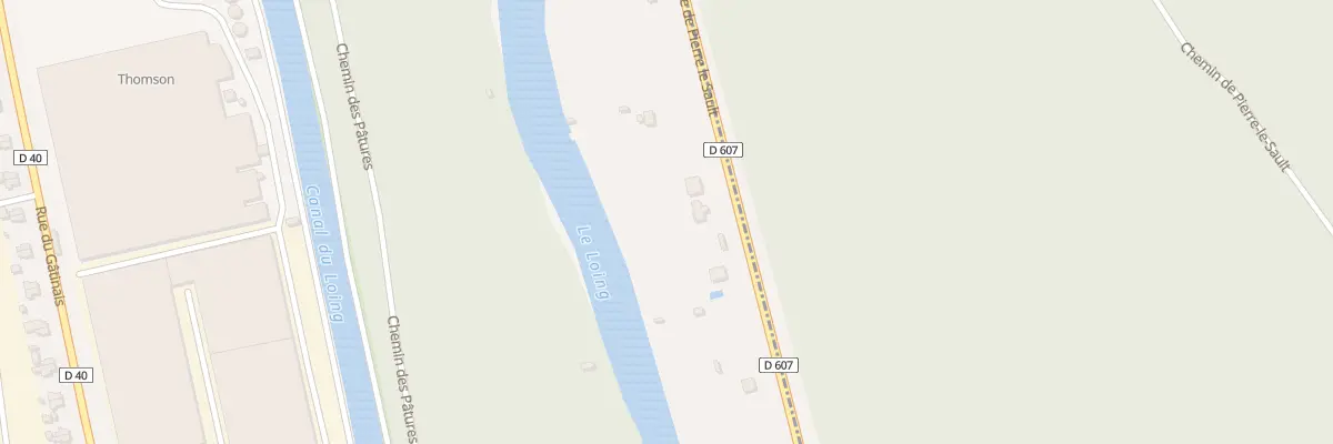 Plan du 71 Rte de Pierre le Sault à Bagneaux-sur-Loing