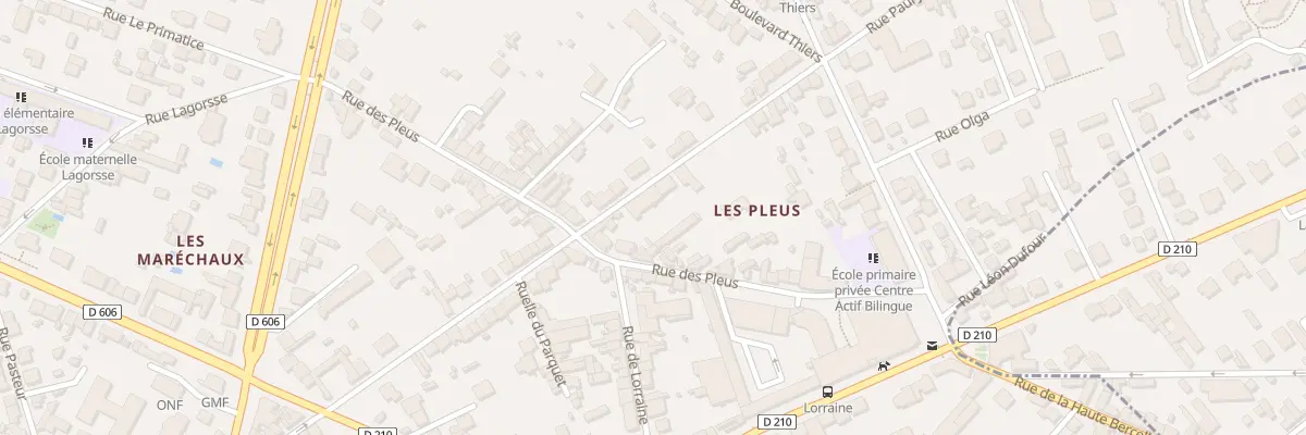 Plan du 48 Rue Paul Jozon à Fontainebleau