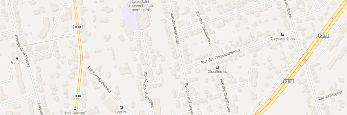 Plan du 44 Rue des Anémones à Lagny-sur-Marne