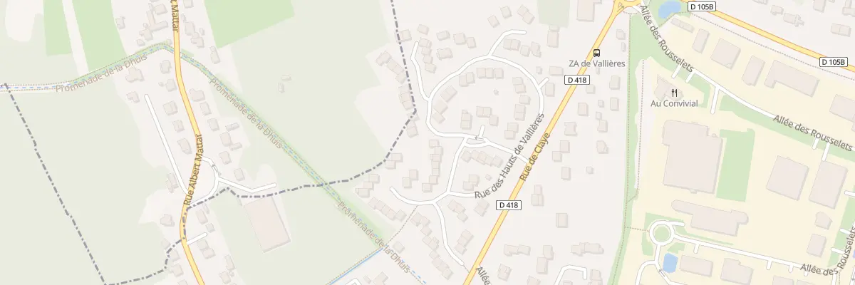 Plan du 71 Rue des Hauts de Vallières à Thorigny-sur-Marne