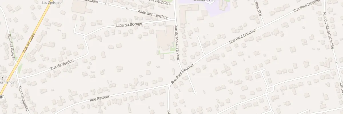Plan du 1A Rue du Moulin à Vent à Thorigny-sur-Marne