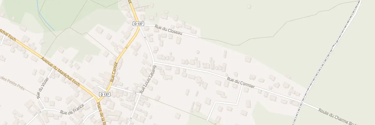 Plan du 15 Rue du Cormier à Bois-le-Roi