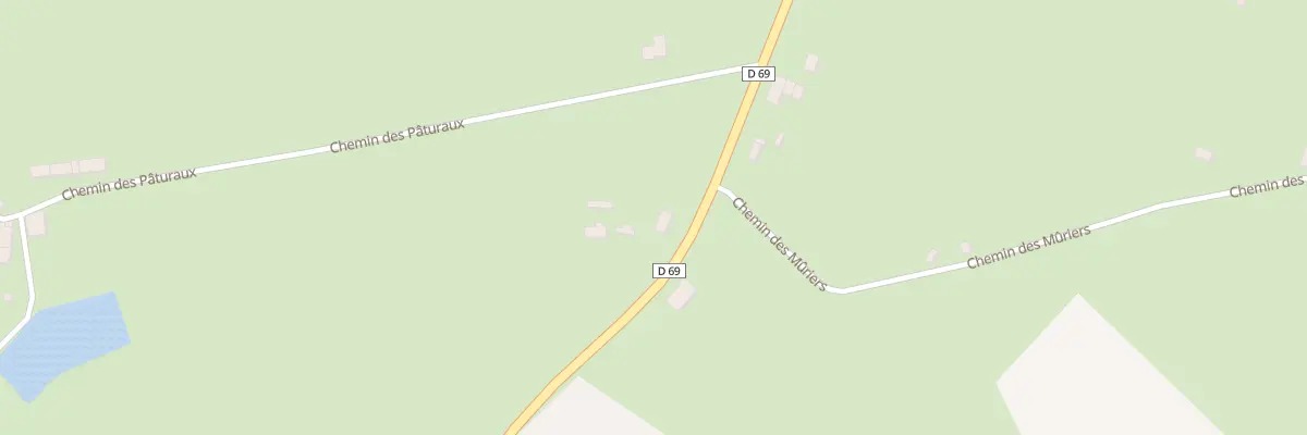 Plan du 991 Rte de Commentry à Durdat-Larequille