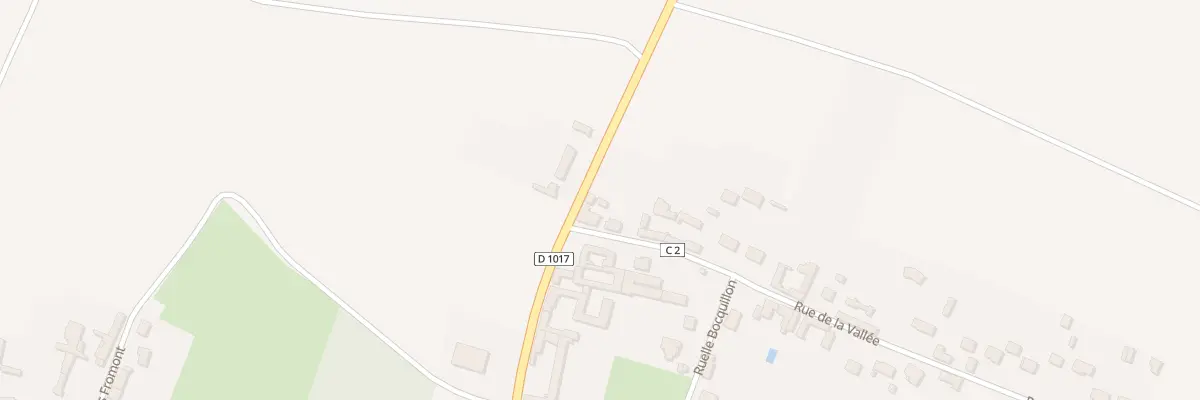 Plan du 1 Rue de la Vallée à Orvillers-Sorel