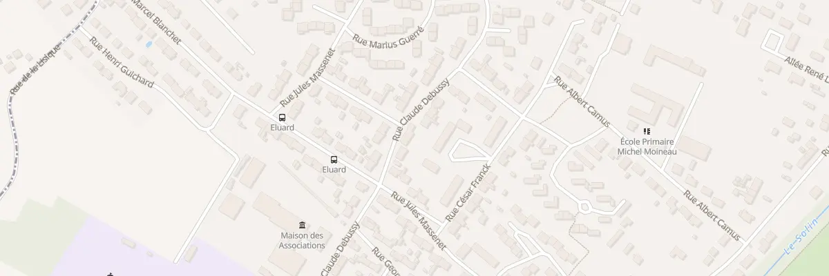 Plan du 35 Rue Claude Debussy à Châlette-sur-Loing
