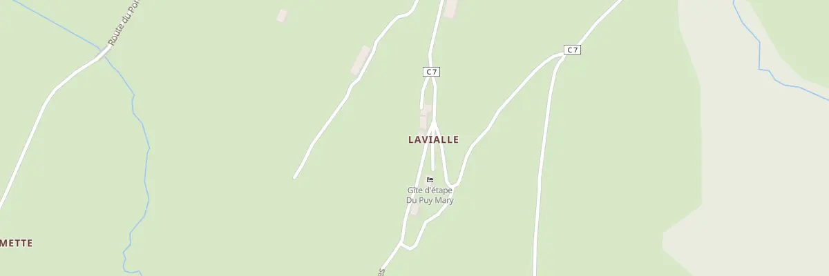 Plan du 5170 Lavialle au Claux